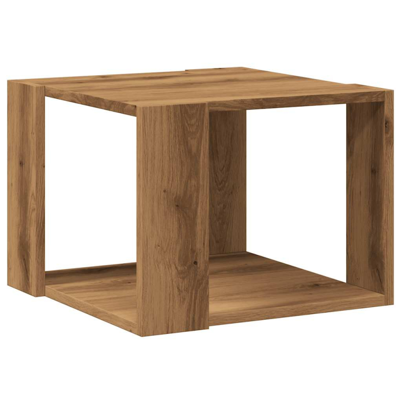 Couchtisch Artisan-Eiche 40x40x30 cm Holzwerkstoff