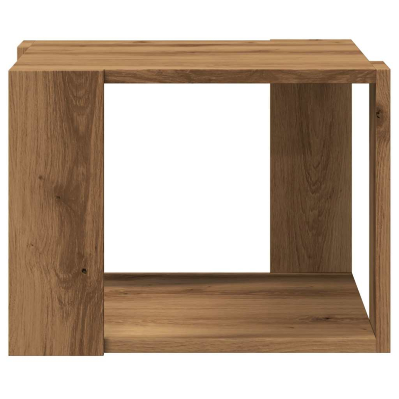 Couchtisch Artisan-Eiche 40x40x30 cm Holzwerkstoff
