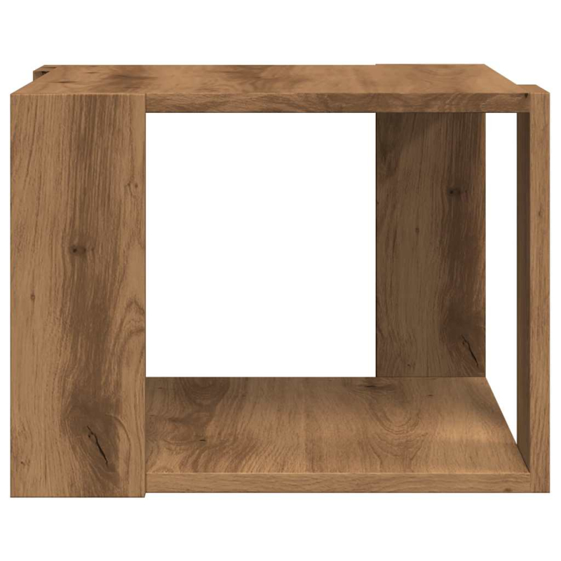 Couchtisch Artisan-Eiche 40x40x30 cm Holzwerkstoff