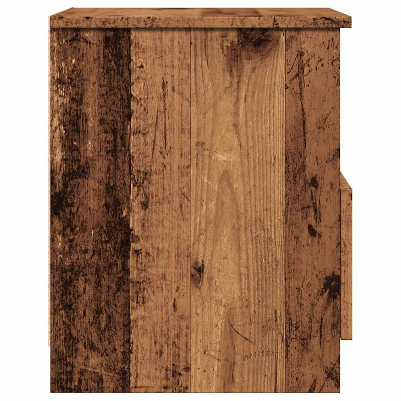 Nachttisch Altholz-Optik 40x40x50 cm Holzwerkstoff