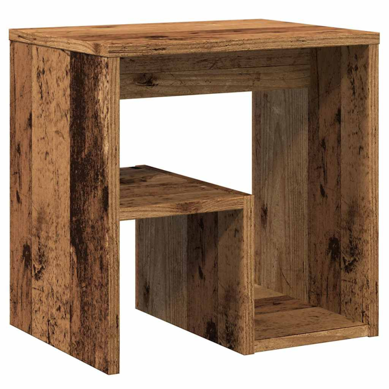 Nachttisch Altholz-Optik 40x30x40 cm Holzwerkstoff