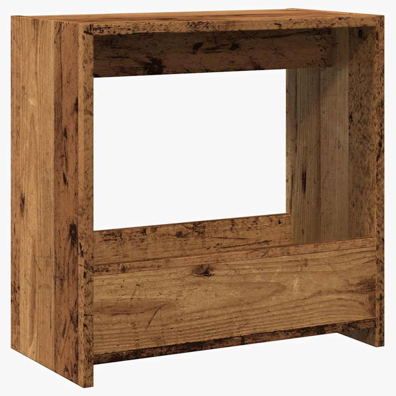 Beistelltisch Altholz-Optik 50x26x50 cm Holzwerkstoff