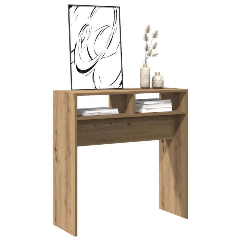 Konsolentisch Artisan-Eiche 78x30x80 cm Holzwerkstoff