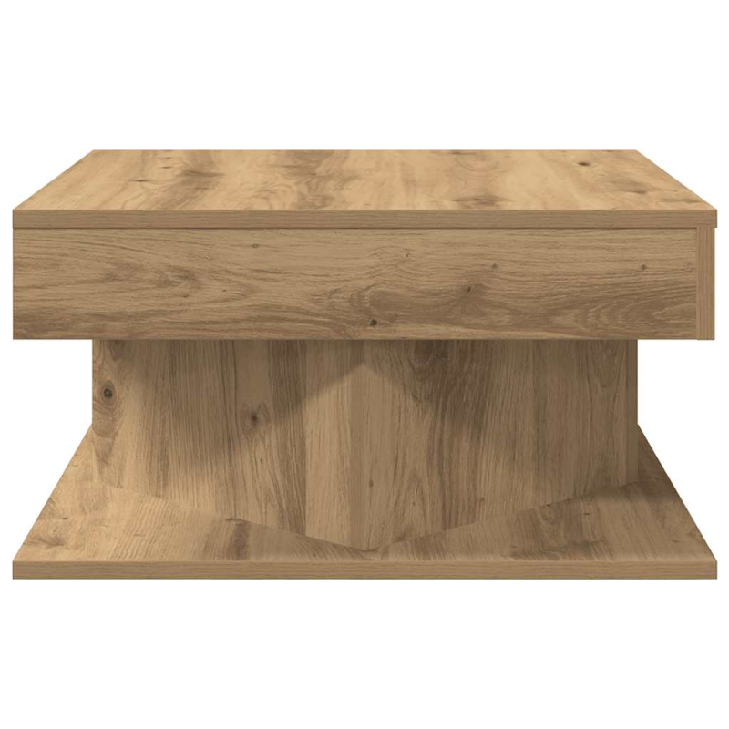 Couchtisch Artisan-Eiche 55x55x30 cm Holzwerkstoff