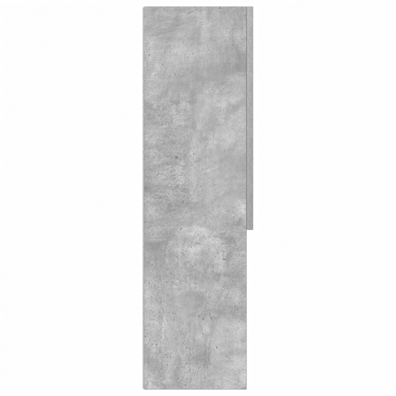 Waschmaschinenschrank Betongrau 70,5x25,5x90 cm