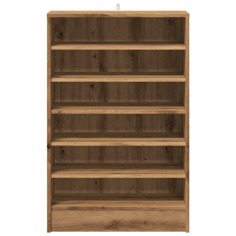 Schuhschrank Artisan-Eiche 60x35x92 cm Holzwerkstoff