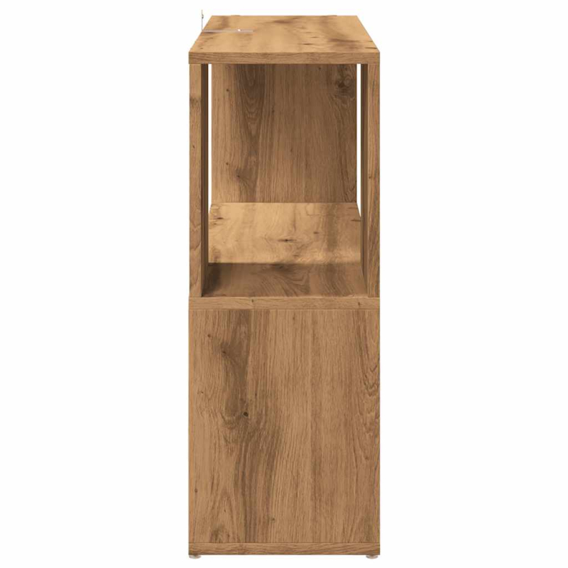 Bücherregal/Raumteiler Artisan-Eiche 80x24x63 cm