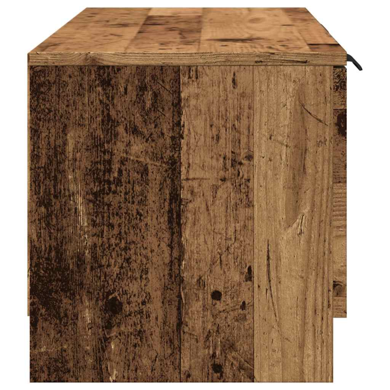 TV-Schrank Altholz-Optik 102x35x36,5 cm Holzwerkstoff