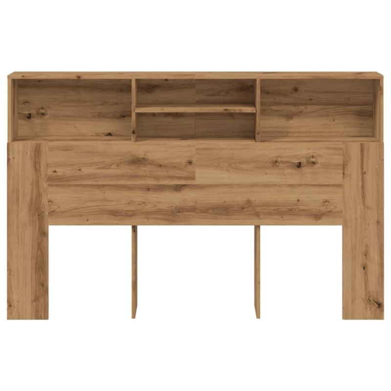 Kopfteil mit Stauraum Artisan-Eiche 180x19x103,5 cm