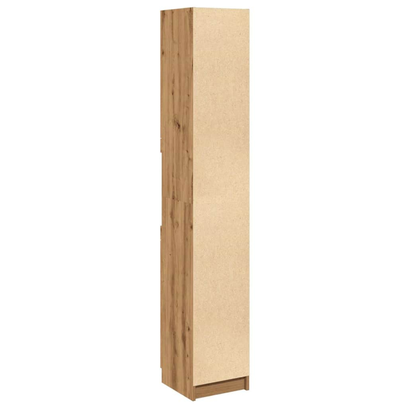 Badschrank Artisan-Eiche 32x34x188,5 cm Holzwerkstoff