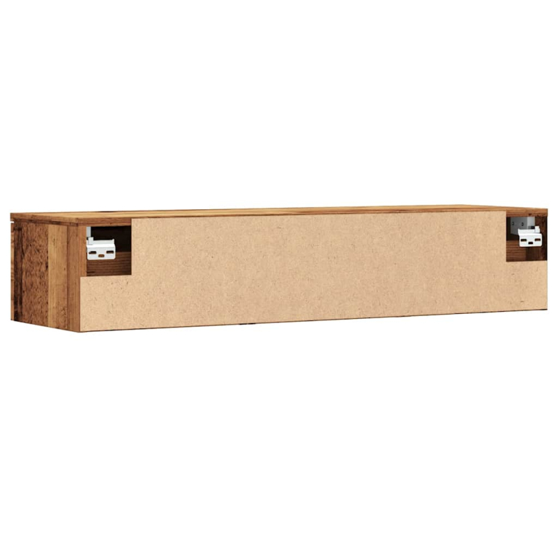 Wandschrank Altholz-Optik 102x30x20 cm Holzwerkstoff