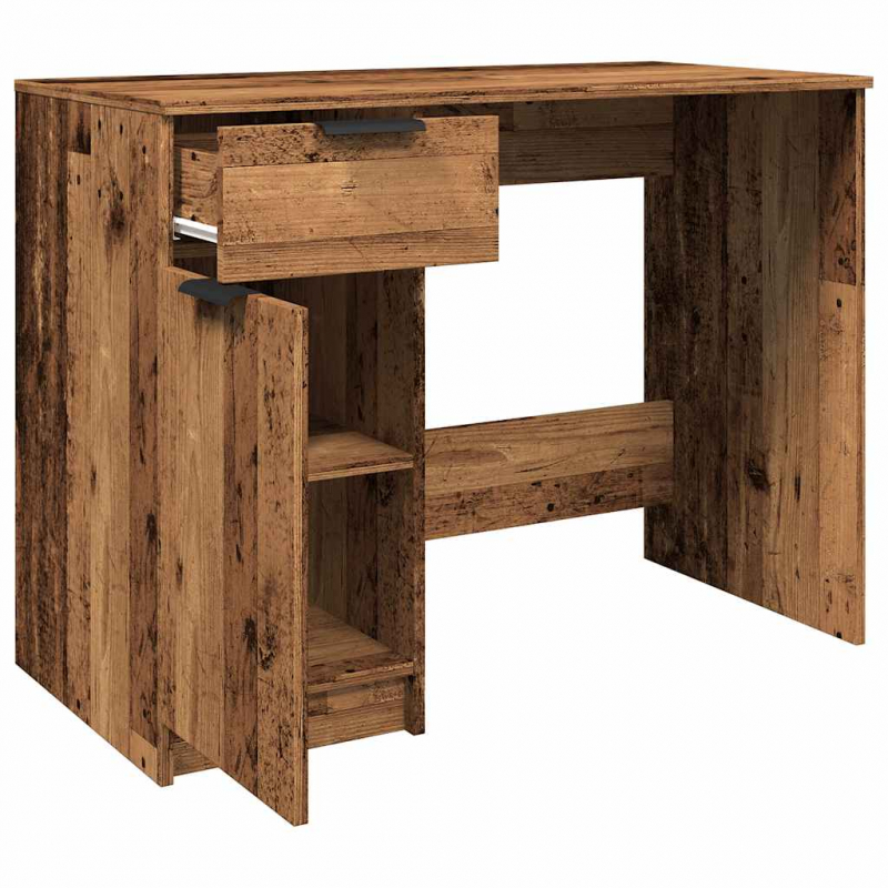 Schreibtisch Altholz-Optik 100x50x75 cm Holzwerkstoff