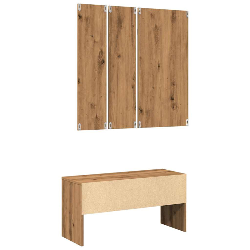 Garderoben-Set Artisan-Eiche Holzwerkstoff