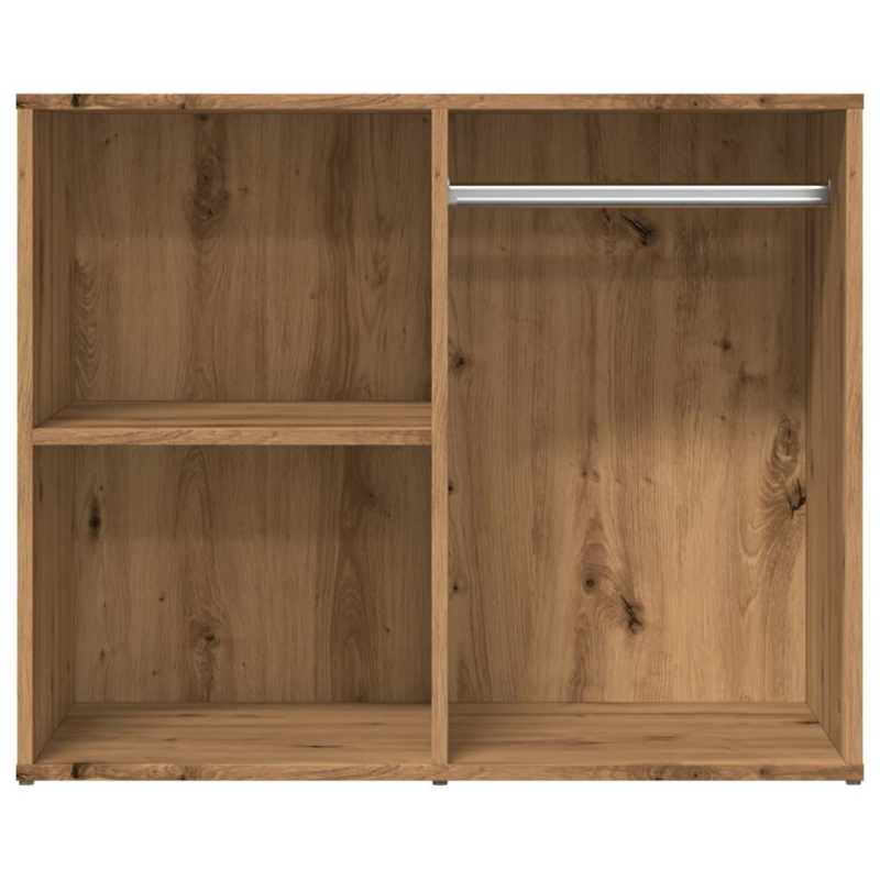 Ankleideschrank Artisan Eiche 80x40x65 cm Holzwerkstoff