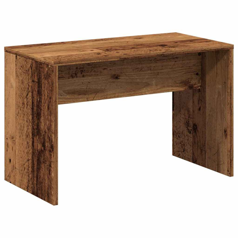 Schminkhocker Altholz-Optik 70x35x45 cm Holzwerkstoff