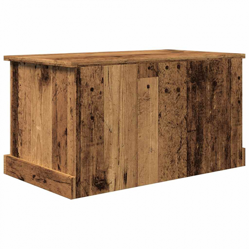 Aufbewahrungstruhe Altholz-Optik 70x40x38 cm Holzwerkstoff