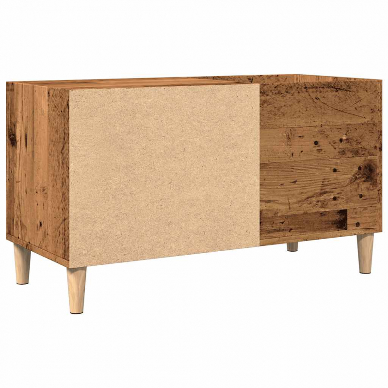 Plattenschrank Altholz-Optik 84,5x38x48 cm Holzwerkstoff