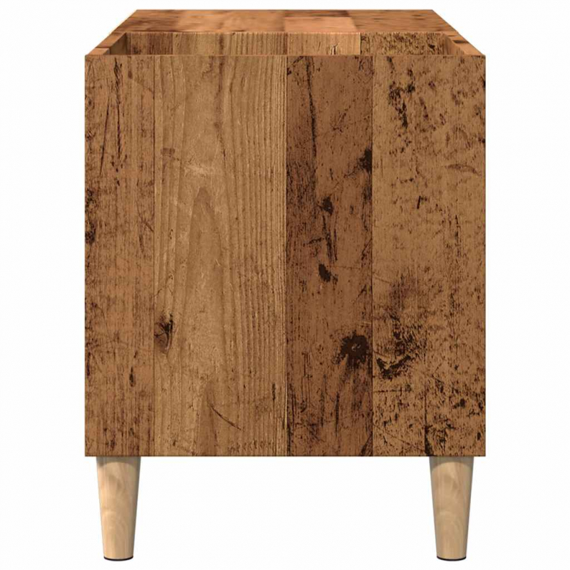 Plattenschrank Artisan-Eiche 84,5x38x48 cm Holzwerkstoff