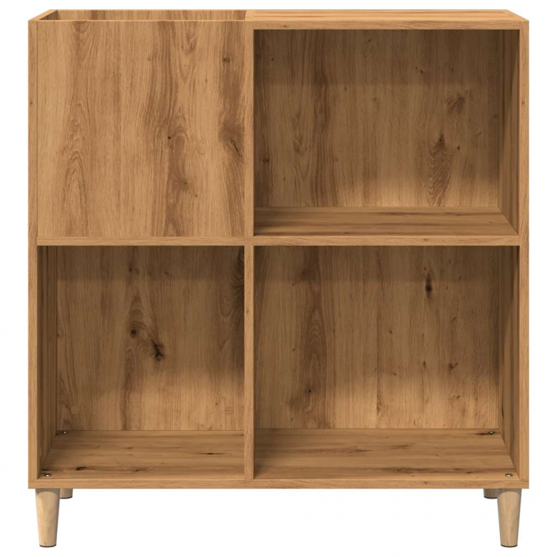 Plattenschrank Artisan-Eiche 84,5x38x89 cm Holzwerkstoff