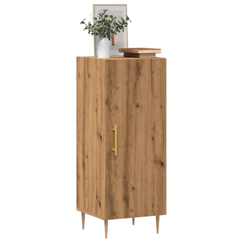 Sideboard Artisan-Eiche 34,5x34x90 cm Holzwerkstoff