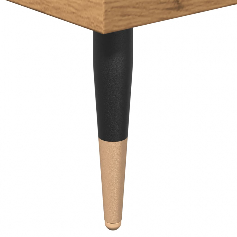 Badschrank Artisan-Eiche 80x33x60 cm Holzwerkstoff