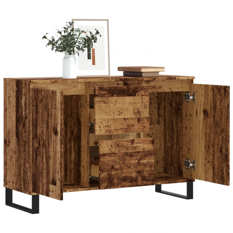 Sideboard Altholz-Optik 104x35x70 cm Holzwerkstoff