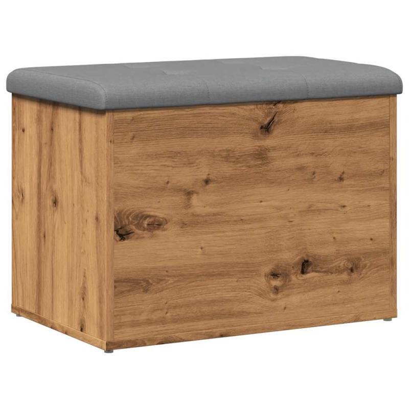 Sitzbank mit Stauraum Artisan-Eiche 62x42x45 cm Holzwerkstoff