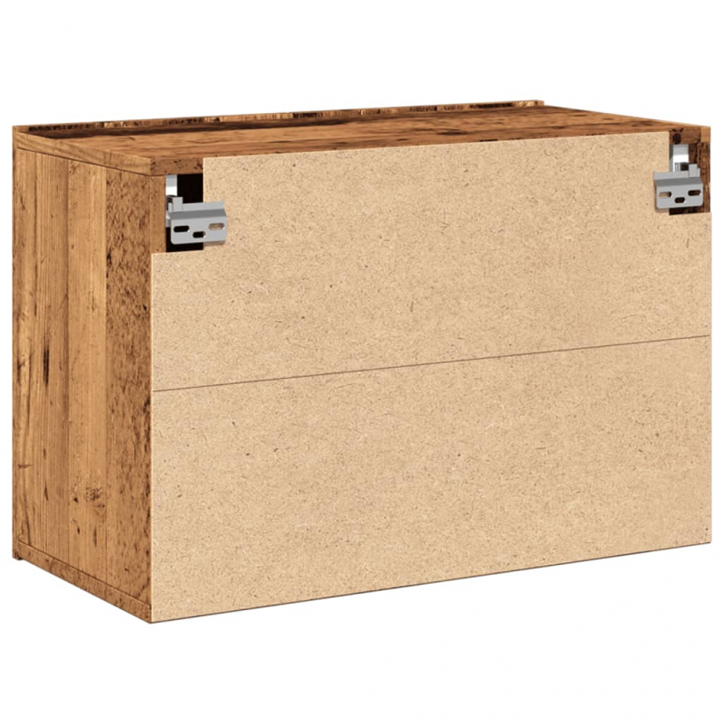 TV-Wandschrank Altholz-Optik 60x30x41 cm