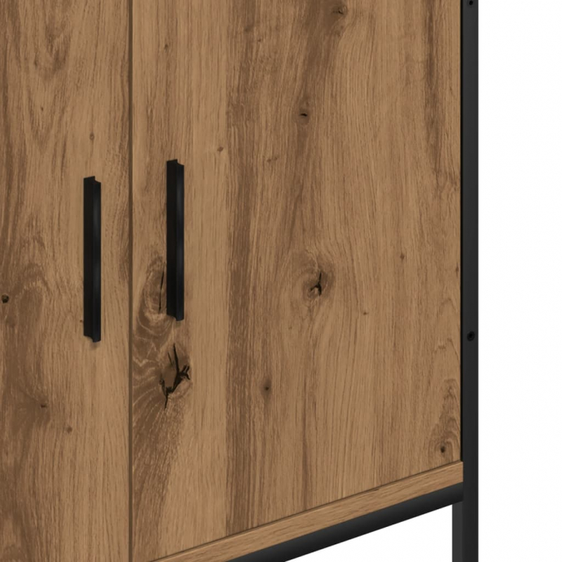 Waschbeckenunterschrank Artisan-Eiche 60x30x60 cm Holzwerkstoff