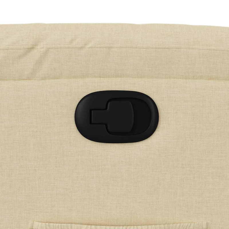 Relaxsessel Creme Stoff