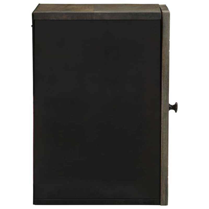 Bad-Wandschrank 38x33x48 cm Massivholz Mango