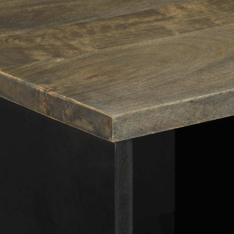 Sideboard 80x33x75 cm Massivholz Mango