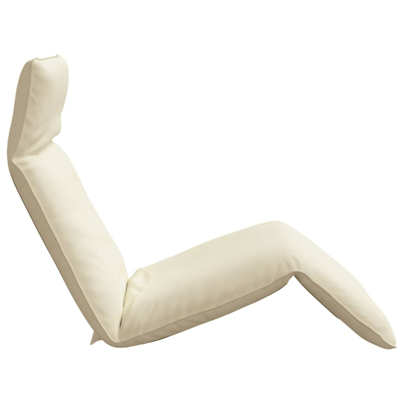 Sonnenliege Klappbar Creme 175x54x8,5 cm Oxford-Gewebe