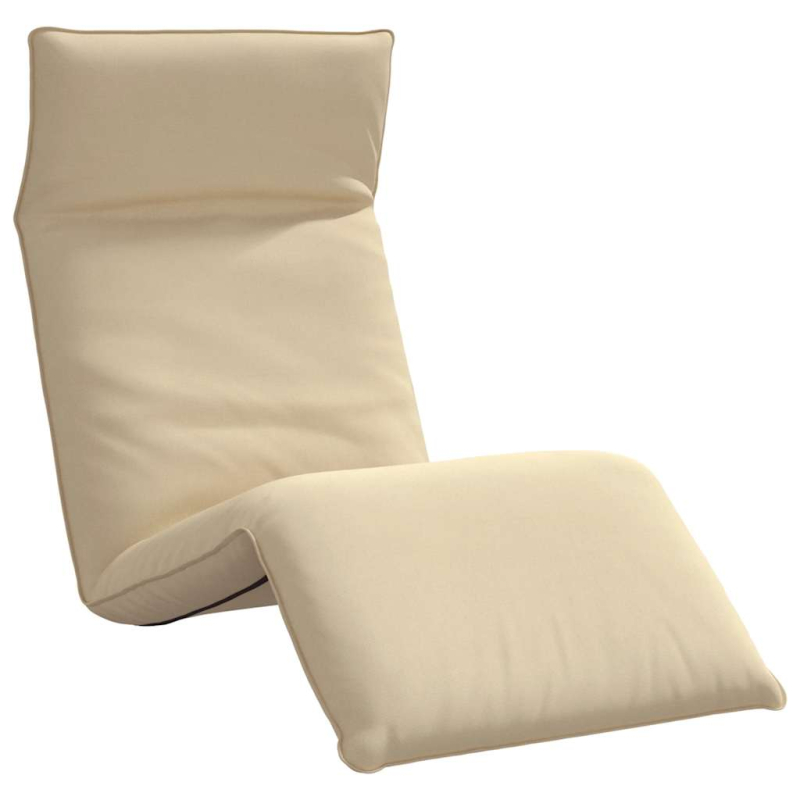 Sonnenliege Klappbar Beige 175x54x8,5 cm Oxford-Gewebe
