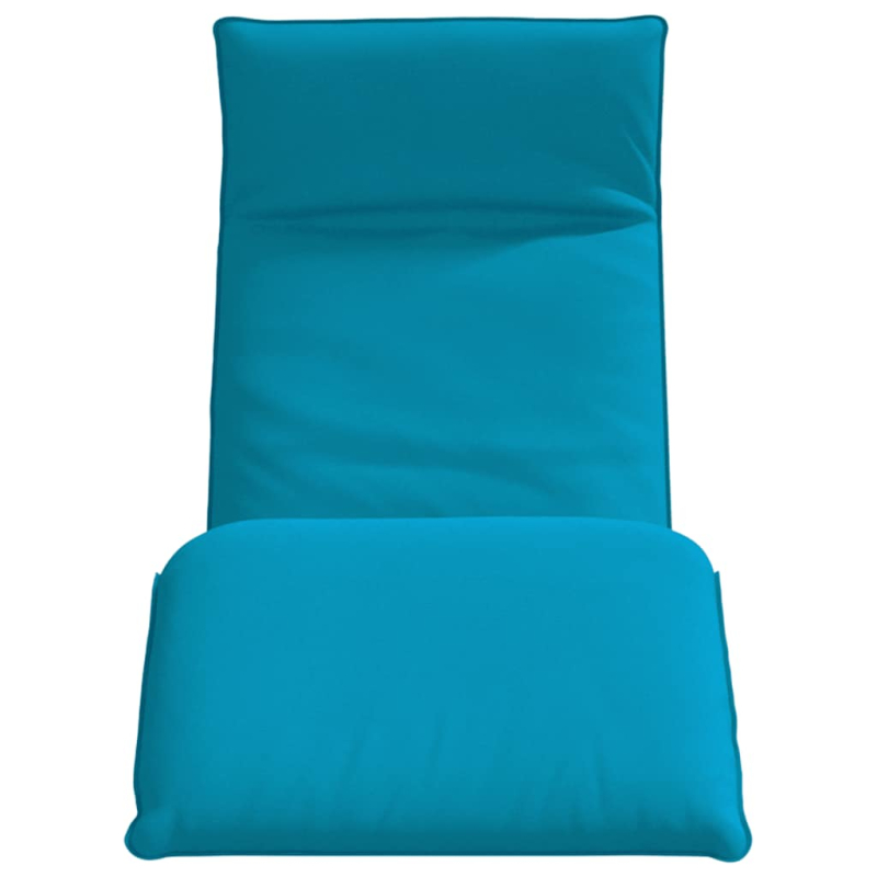 Sonnenliege Klappbar Hellblau 175x54x8,5 cm Oxford-Gewebe