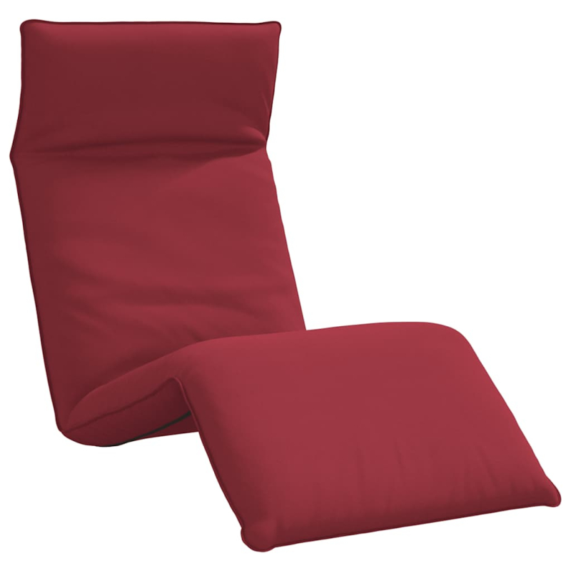 Sonnenliege Klappbar Weinrot 175x54x8,5 cm Oxford-Gewebe