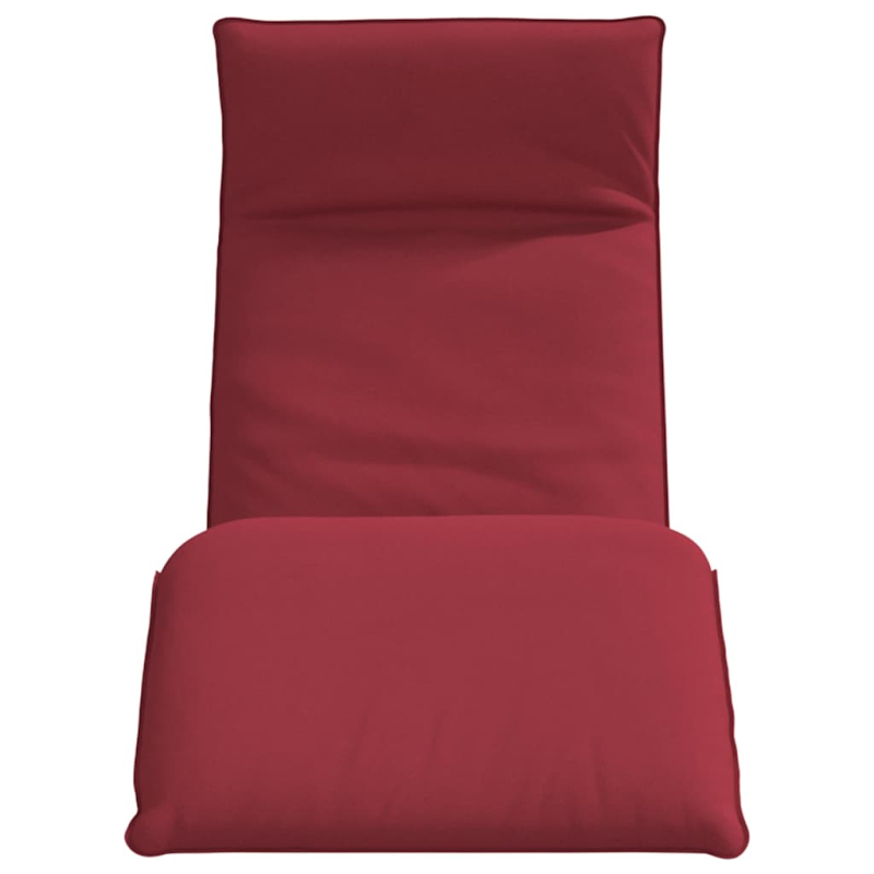 Sonnenliege Klappbar Weinrot 175x54x8,5 cm Oxford-Gewebe