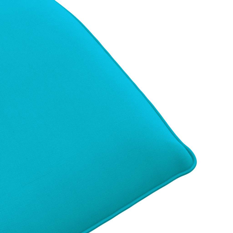 Sonnenliege Klappbar Türkis 175x54x8,5 cm Oxford-Gewebe