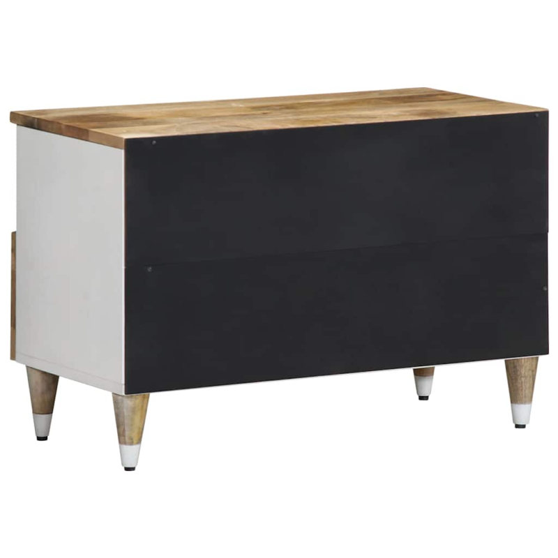 TV-Schrank 70x33,5x46 cm Massivholz Mango
