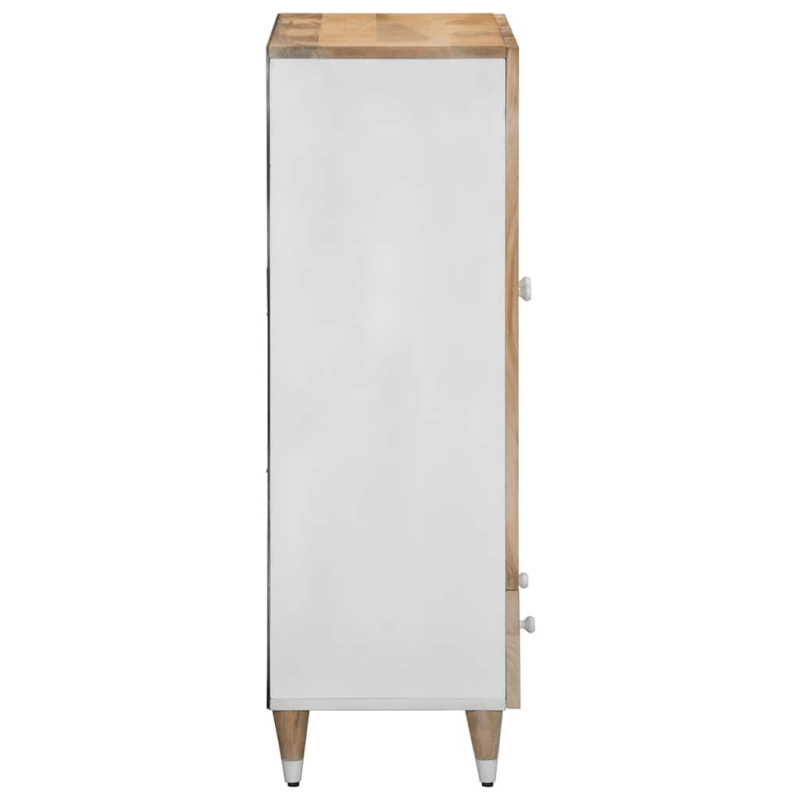 Highboard 60x33,5x100 cm Massivholz Mango