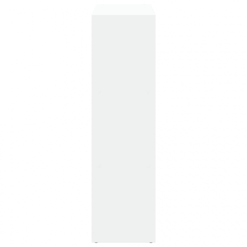 Raumteiler-Bücherregal Weiß 102x29x103,5 cm Holzwerkstoff