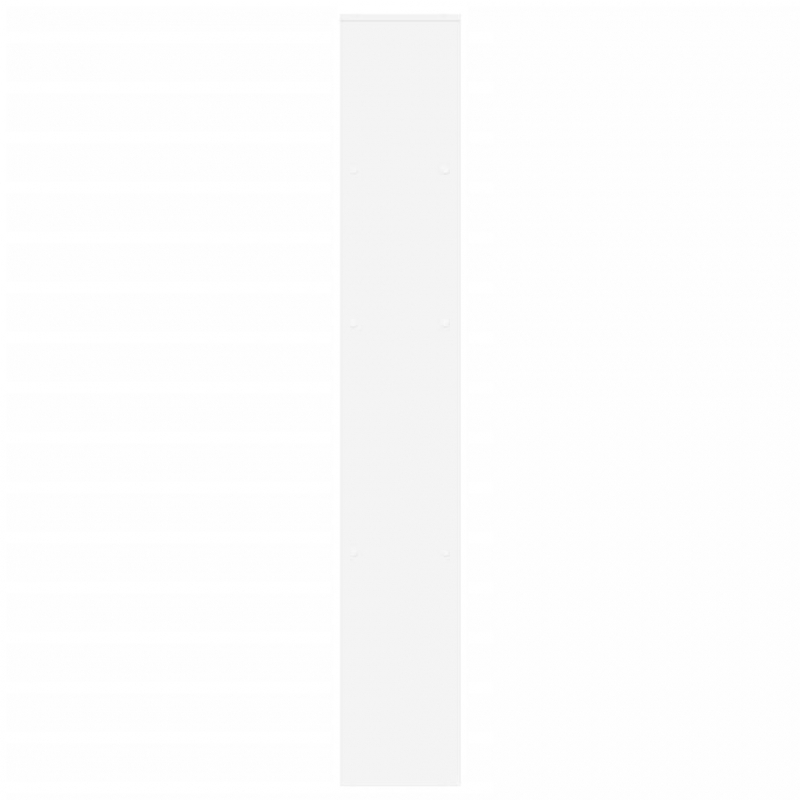 Raumteiler-Bücherregal Weiß 67x25x161,5 cm Holzwerkstoff