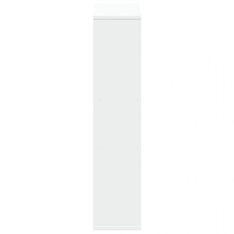 Bücherregal Weiß 63x20x90 cm Holzwerkstoff