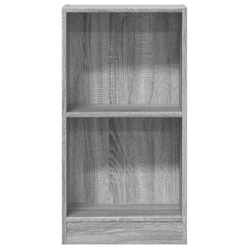 Bücherregal Grau Sonoma 40x24x76 cm Holzwerkstoff