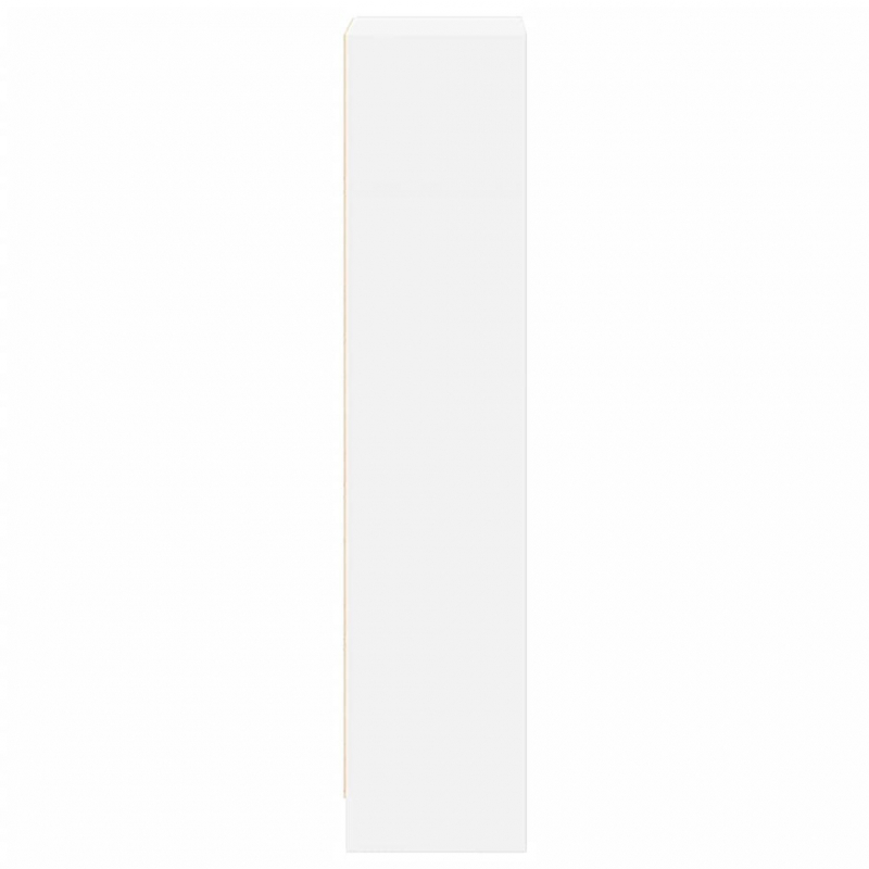 Bücherregal Weiß 40x24x109 cm Holzwerkstoff