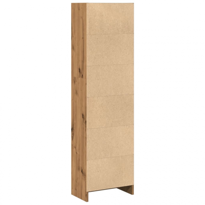 Bücherregal Artisan-Eiche 40x24x143 cm Holzwerkstoff