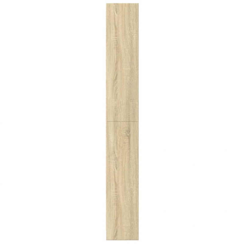 Bücherregal Sonoma-Eiche 60x24x176 cm Holzwerkstoff