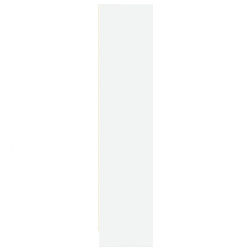 Bücherregal Weiß 80x24x109 cm Holzwerkstoff