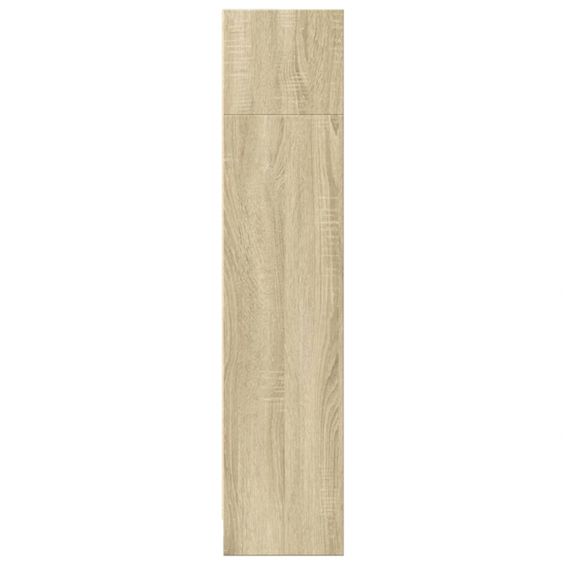 Bücherregal Sonoma-Eiche 80x24x109 cm Holzwerkstoff