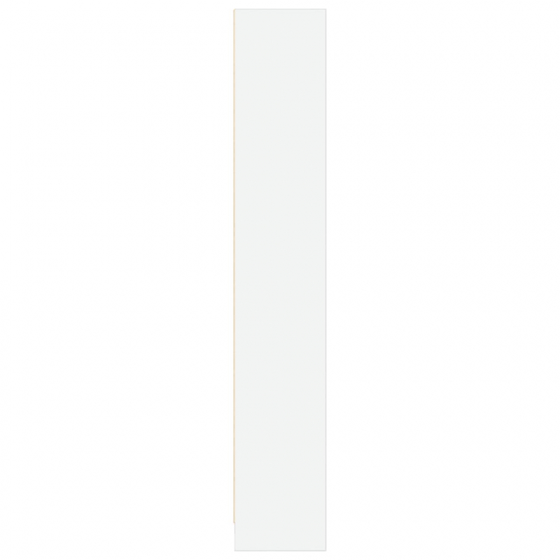 Bücherregal Weiß 80x24x143 cm Holzwerkstoff